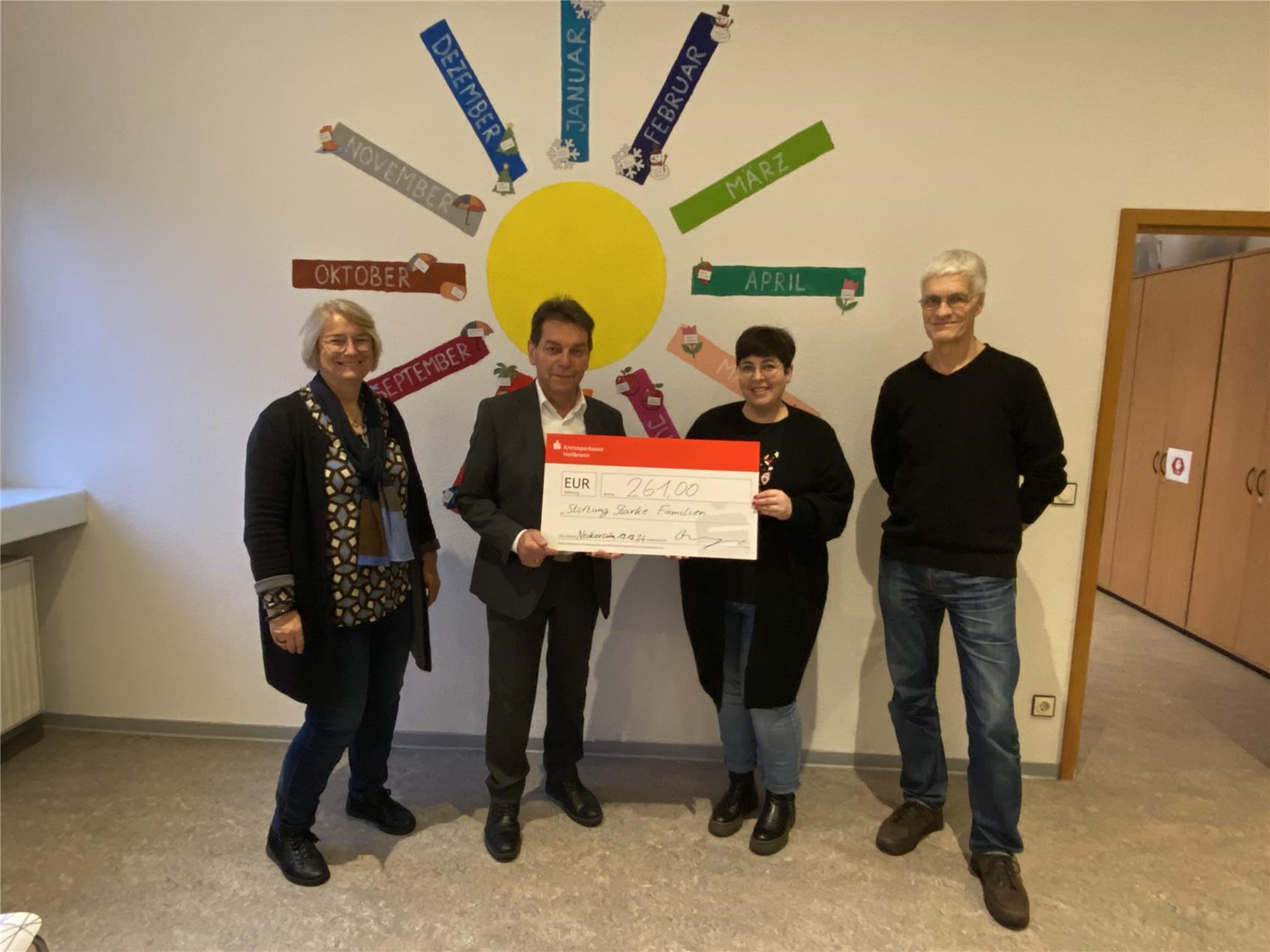 Spendenübergabe SPD-Abgeordneter Ranger