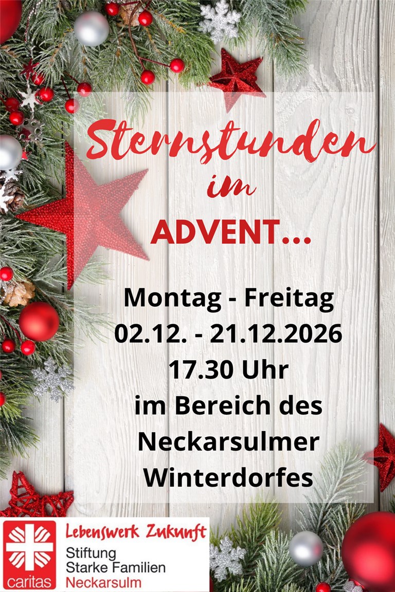 Sternstunden im Advent 